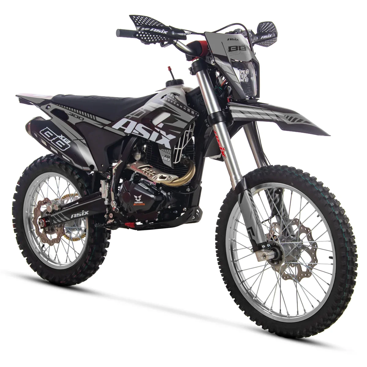 Cross / Pitbike / Minibike ASIX XB-88 300cc (21/18") – terénna motorka – Obrázok 5