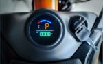 Elektrická motorka displej
