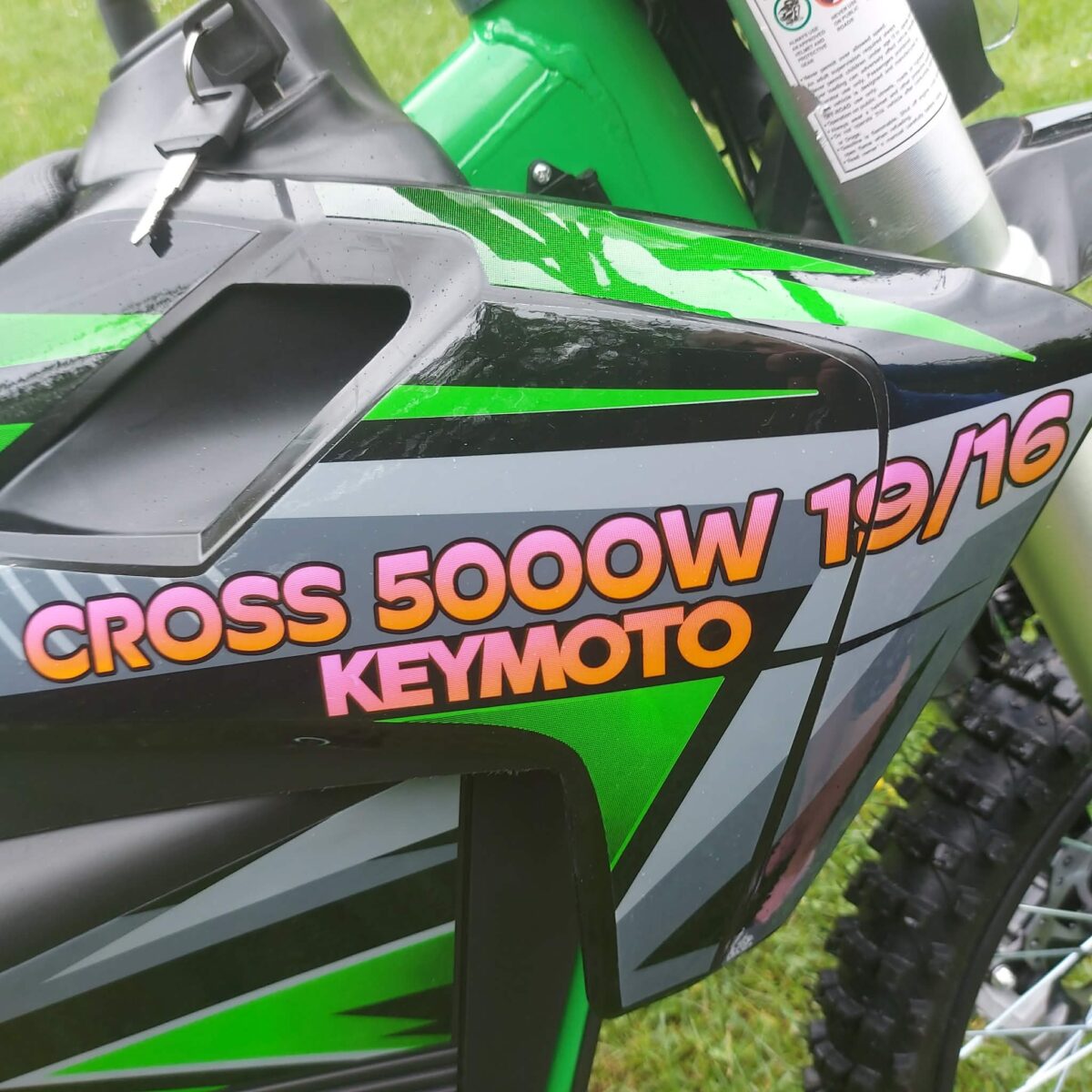 Elektrická cross motorka KEYMOTO 5000W 72V 32Ah 19/16 – electric dirt bike – Obrázok 25