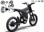 Elektrická cross motorka GT73 PRO 3000W 60V – electric dirt bike – Obrázok 2
