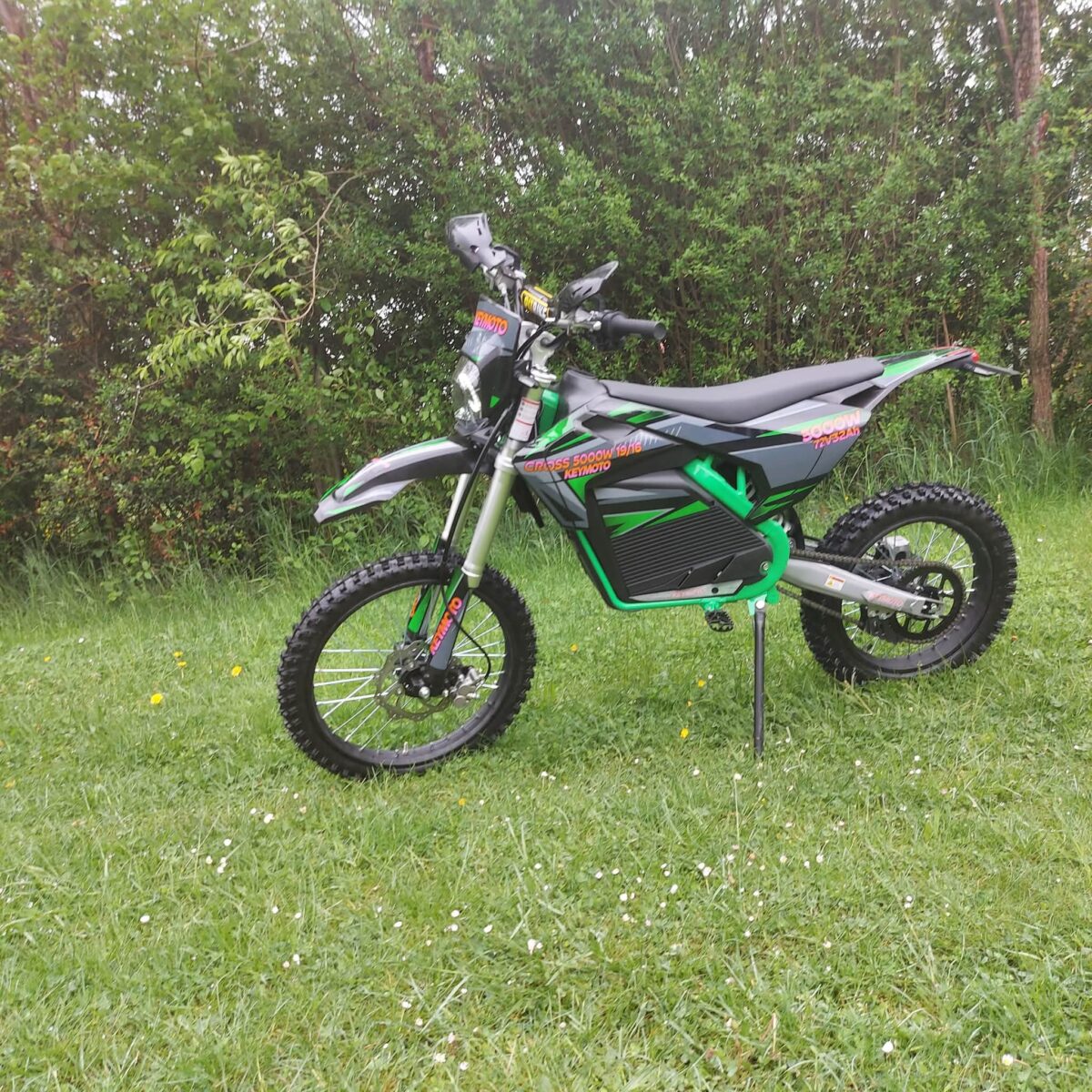 Elektrická cross motorka KEYMOTO 5000W 72V 32Ah 19/16 – electric dirt bike – Obrázok 22
