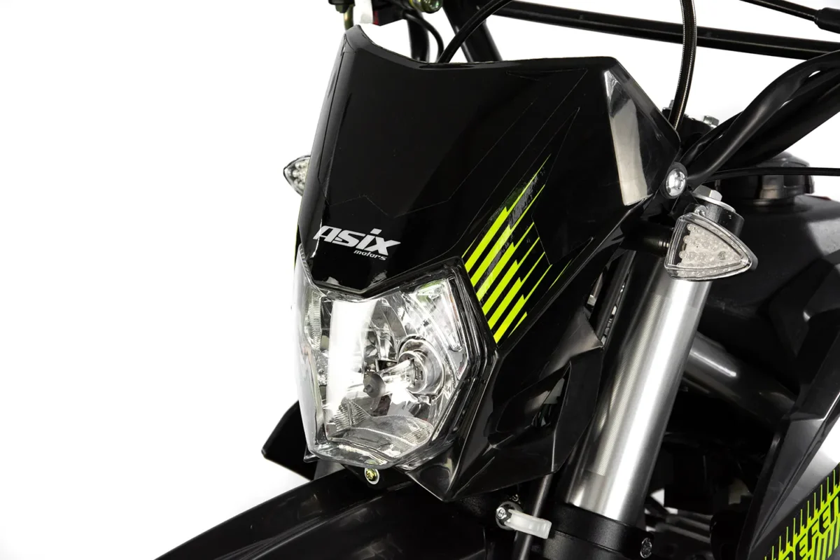 ASIX XB-72 Zongshen 150cc – terénna motorka predné svetlo detail