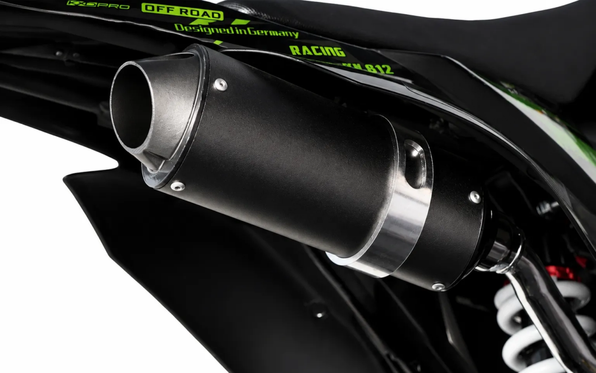 Detail výfuku KXD PRO GT-125S