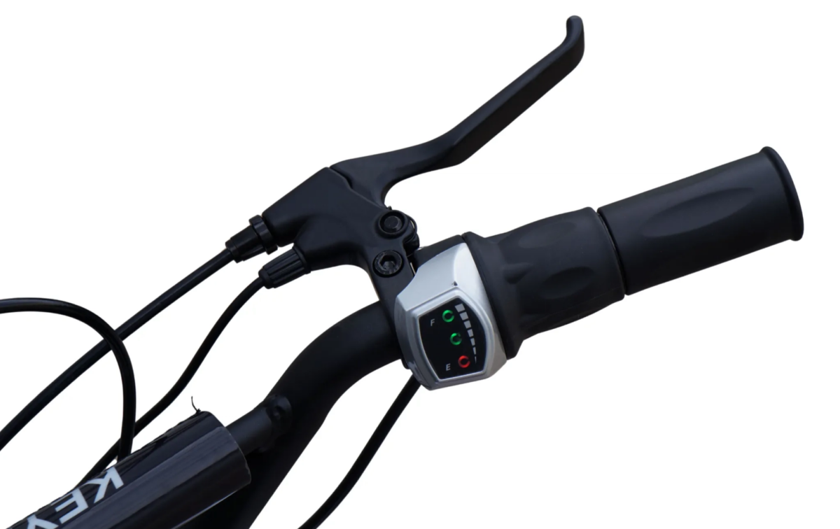 Detská elektrická cross motorka KEYMOTO – detail riadidla